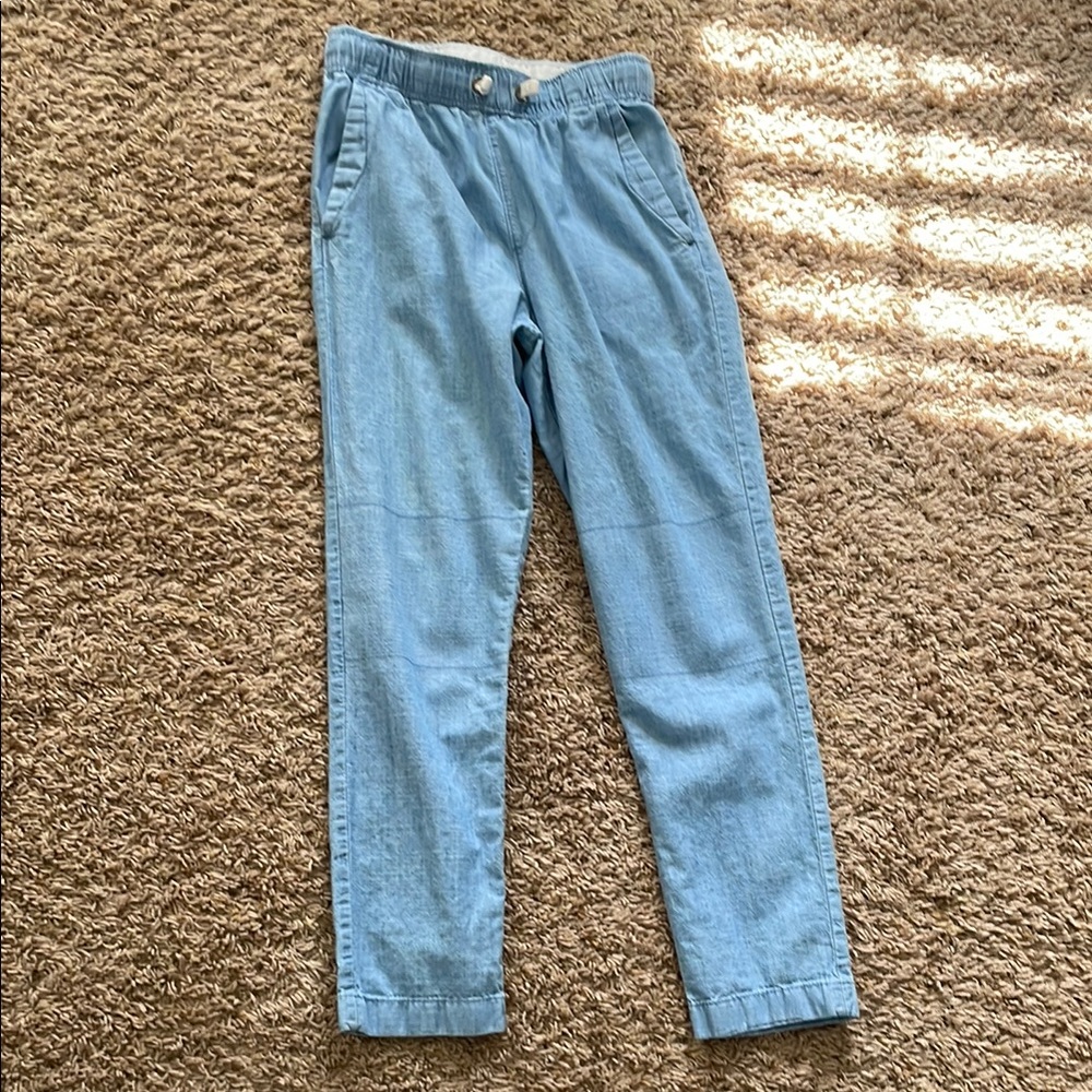Crewcuts Light Blue Chambray Casual Pants